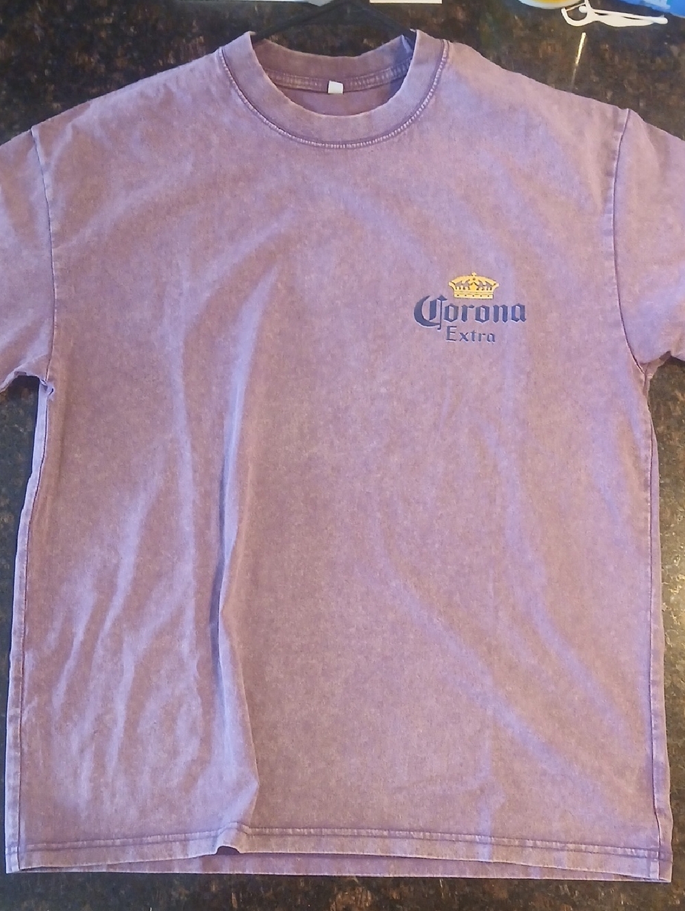 Mens' Purple Logo Tee